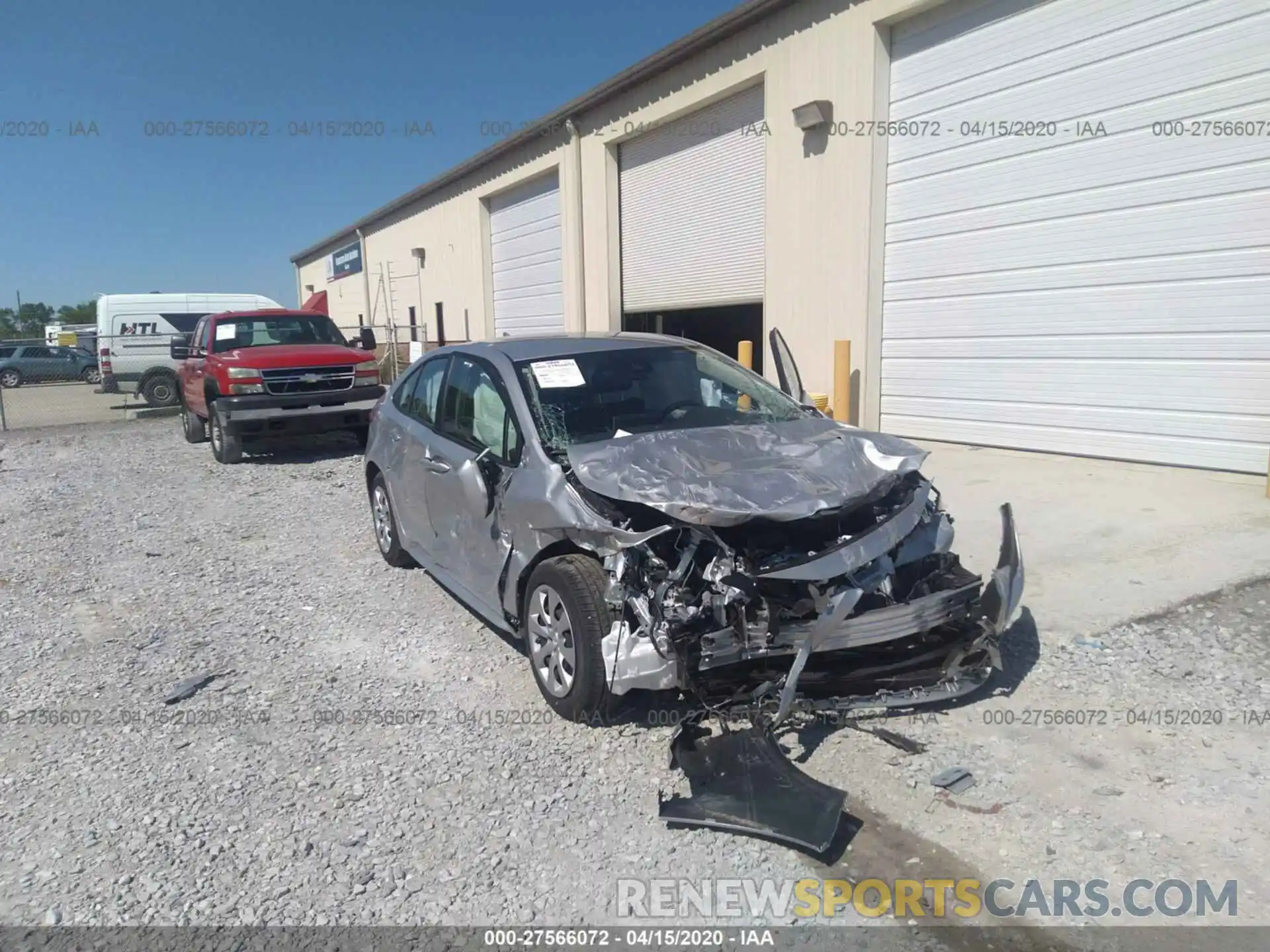 6 Photograph of a damaged car JTDEPRAE5LJ074903 TOYOTA COROLLA 2020