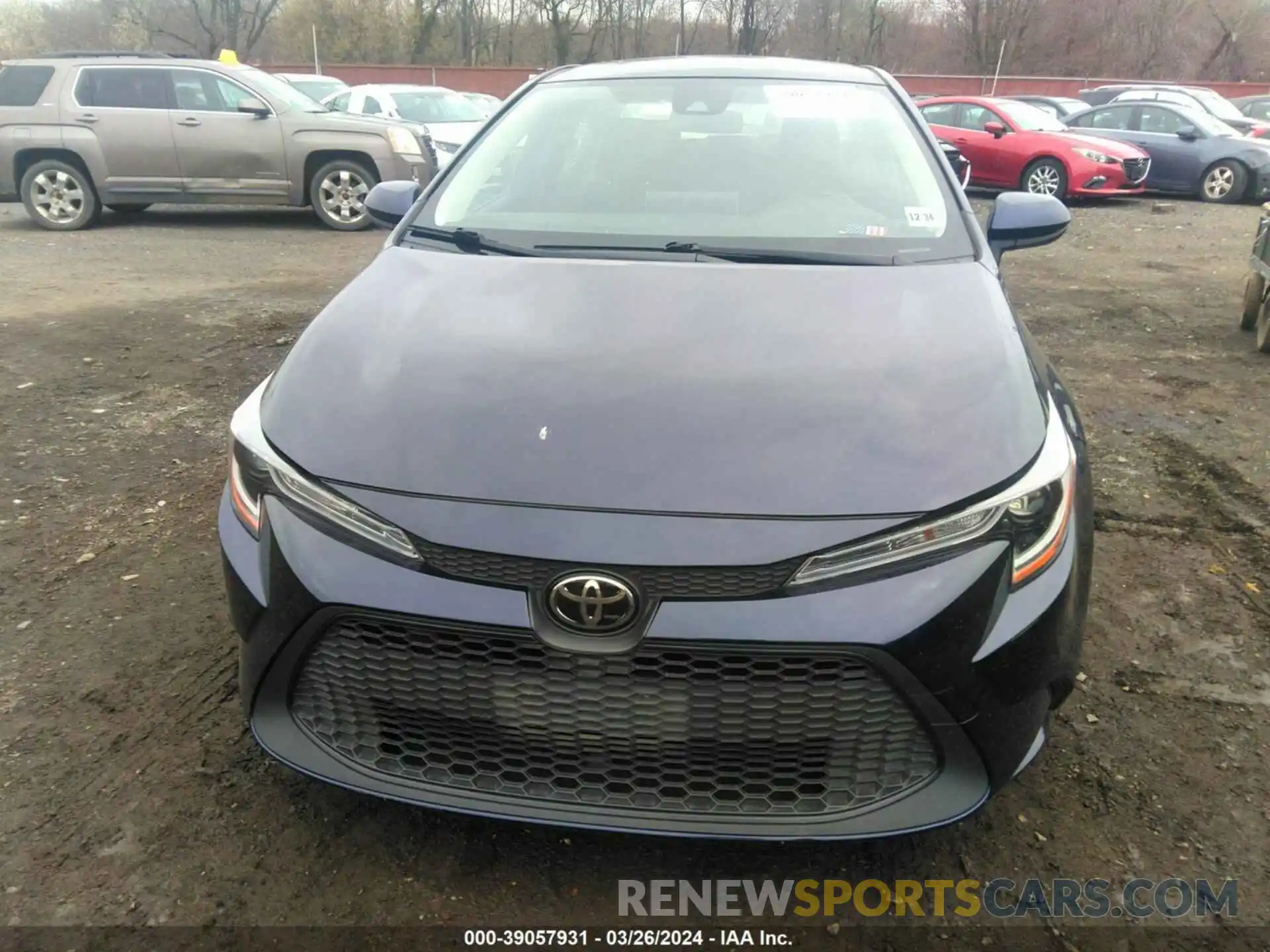 6 Photograph of a damaged car JTDEPRAE5LJ076005 TOYOTA COROLLA 2020