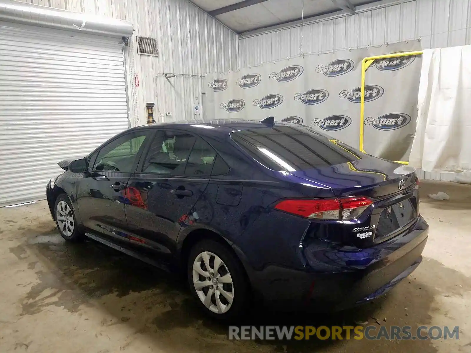 3 Photograph of a damaged car JTDEPRAE5LJ077865 TOYOTA COROLLA 2020