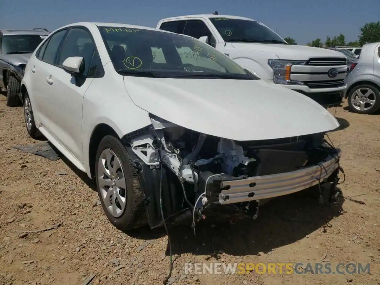 9 Photograph of a damaged car JTDEPRAE5LJ078028 TOYOTA COROLLA 2020