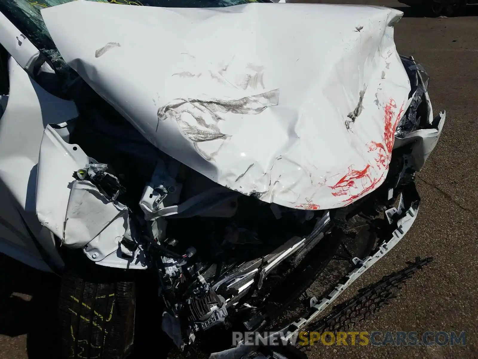 9 Photograph of a damaged car JTDEPRAE5LJ078837 TOYOTA COROLLA 2020