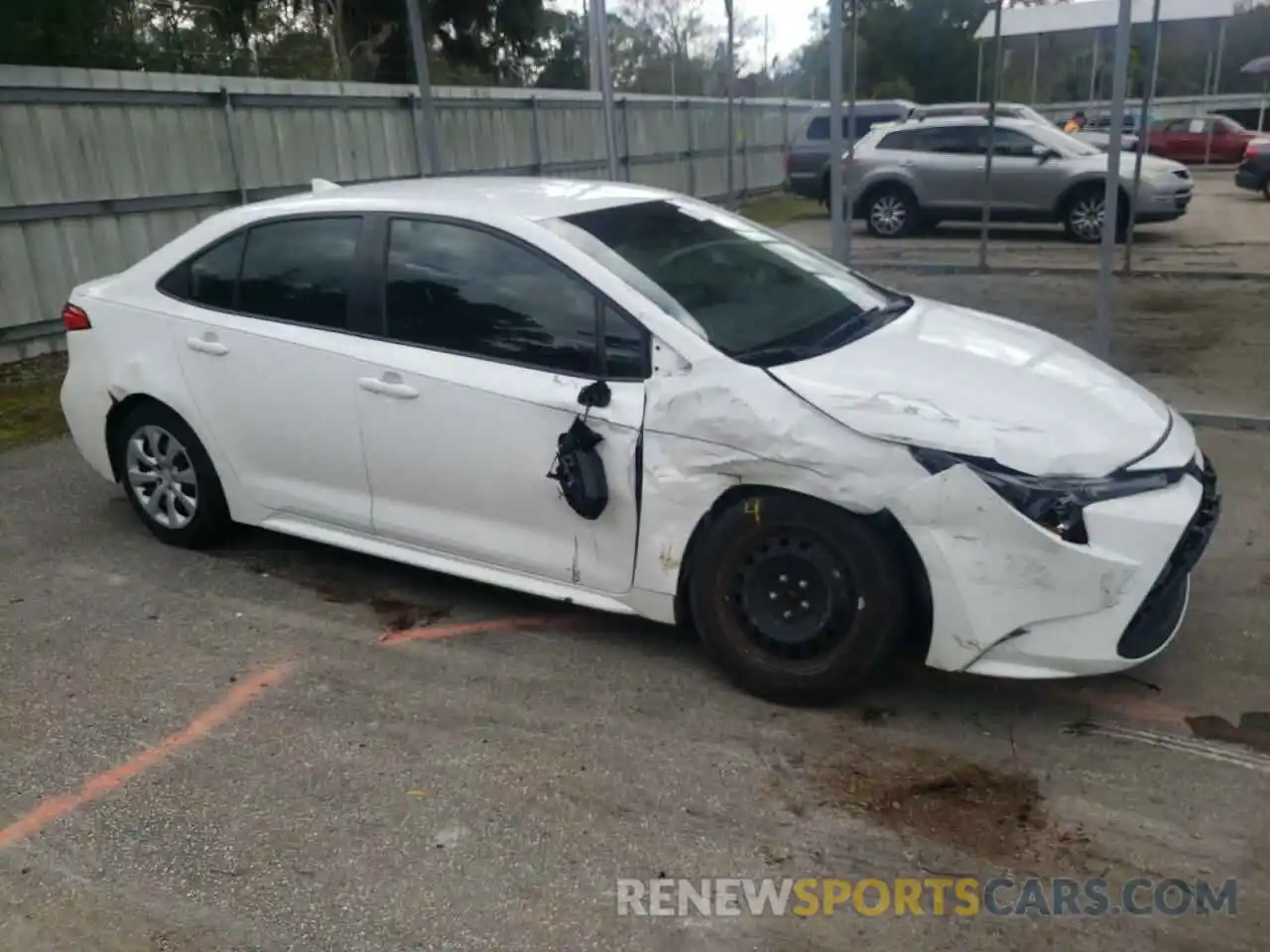 9 Photograph of a damaged car JTDEPRAE5LJ080054 TOYOTA COROLLA 2020