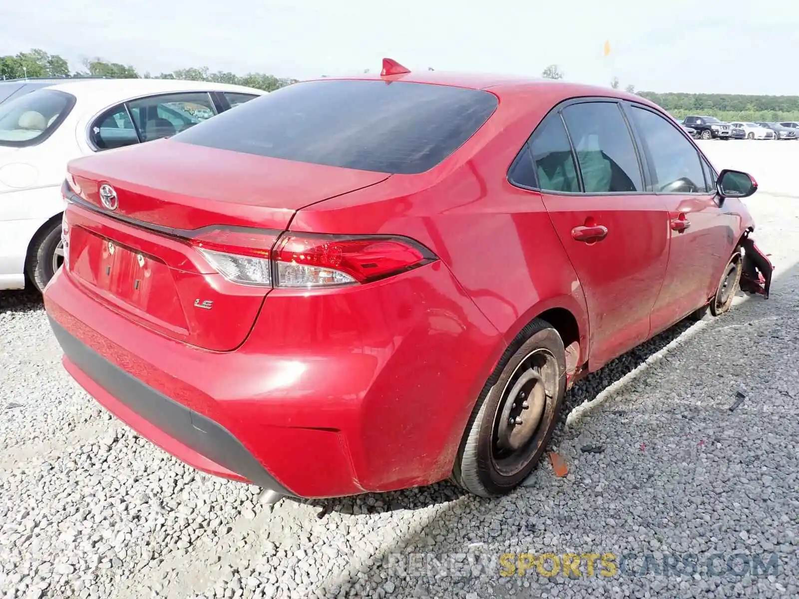 4 Photograph of a damaged car JTDEPRAE5LJ080510 TOYOTA COROLLA 2020