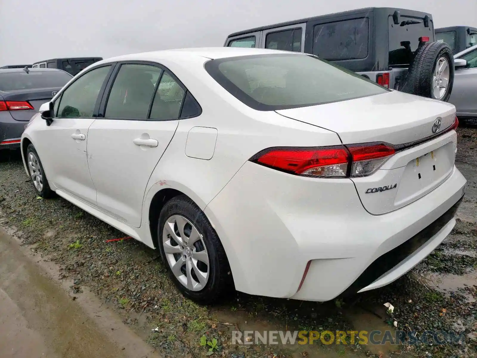 3 Photograph of a damaged car JTDEPRAE5LJ080930 TOYOTA COROLLA 2020