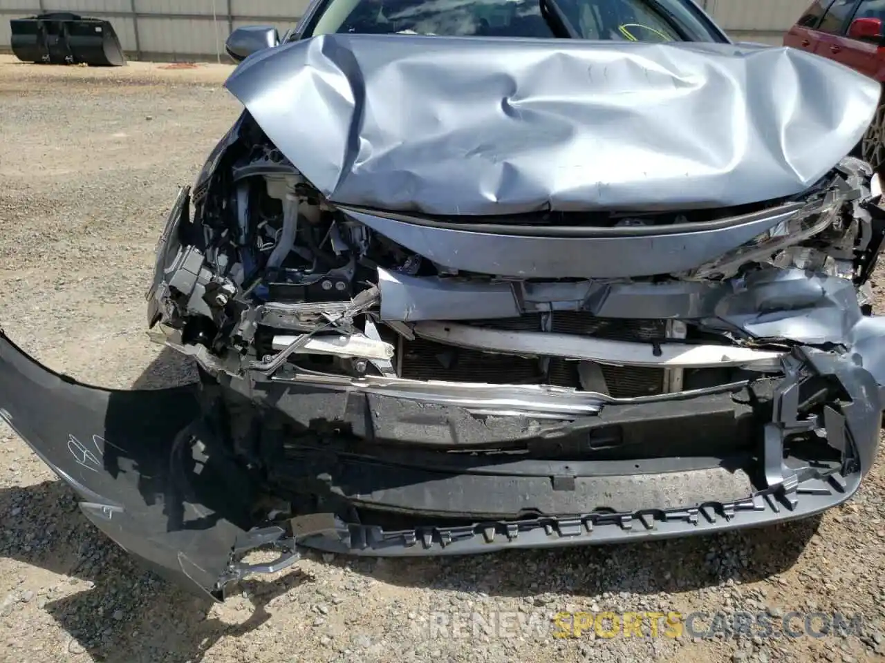 9 Photograph of a damaged car JTDEPRAE5LJ080944 TOYOTA COROLLA 2020