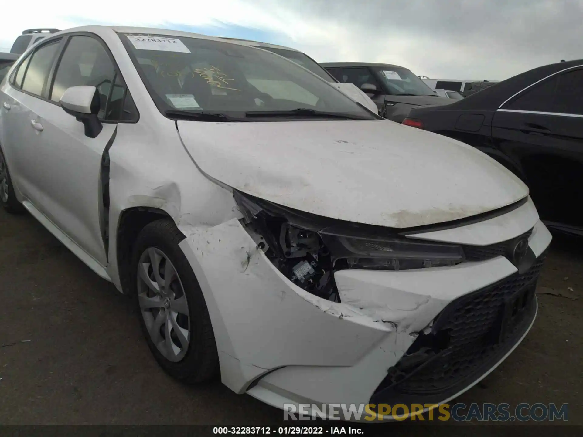 6 Photograph of a damaged car JTDEPRAE5LJ081186 TOYOTA COROLLA 2020