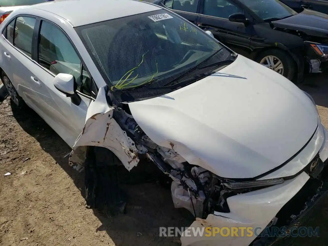 9 Photograph of a damaged car JTDEPRAE5LJ082726 TOYOTA COROLLA 2020