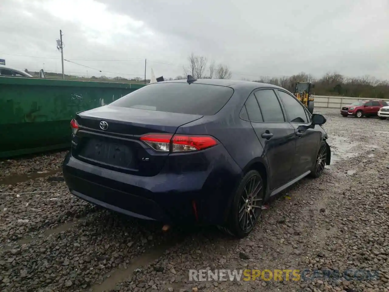 4 Photograph of a damaged car JTDEPRAE5LJ083584 TOYOTA COROLLA 2020