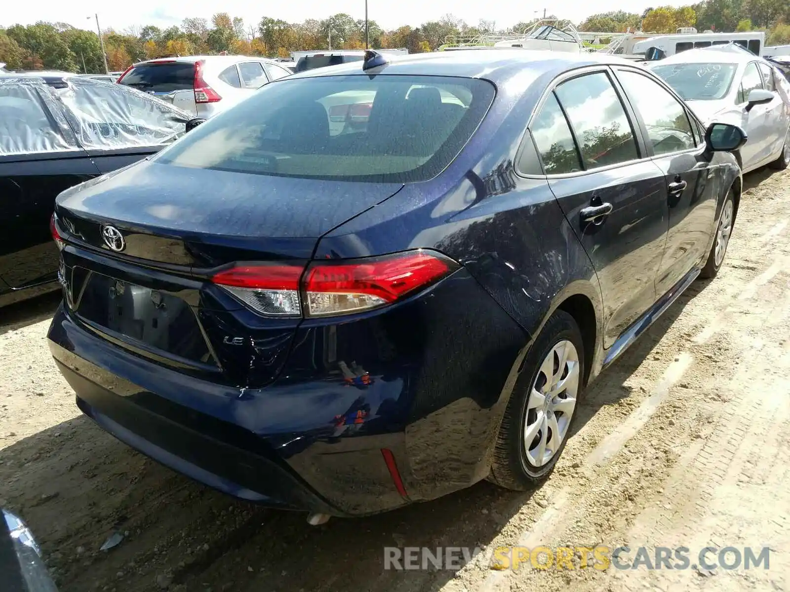 4 Photograph of a damaged car JTDEPRAE5LJ084282 TOYOTA COROLLA 2020