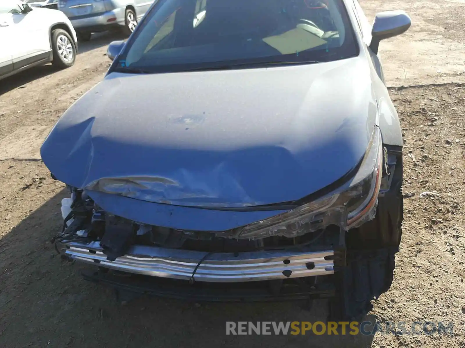 7 Photograph of a damaged car JTDEPRAE5LJ084900 TOYOTA COROLLA 2020