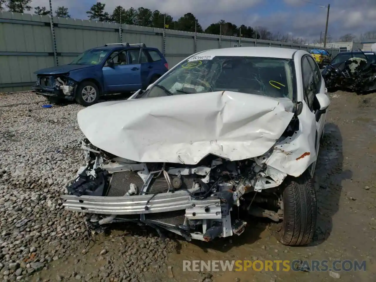 9 Photograph of a damaged car JTDEPRAE5LJ085058 TOYOTA COROLLA 2020