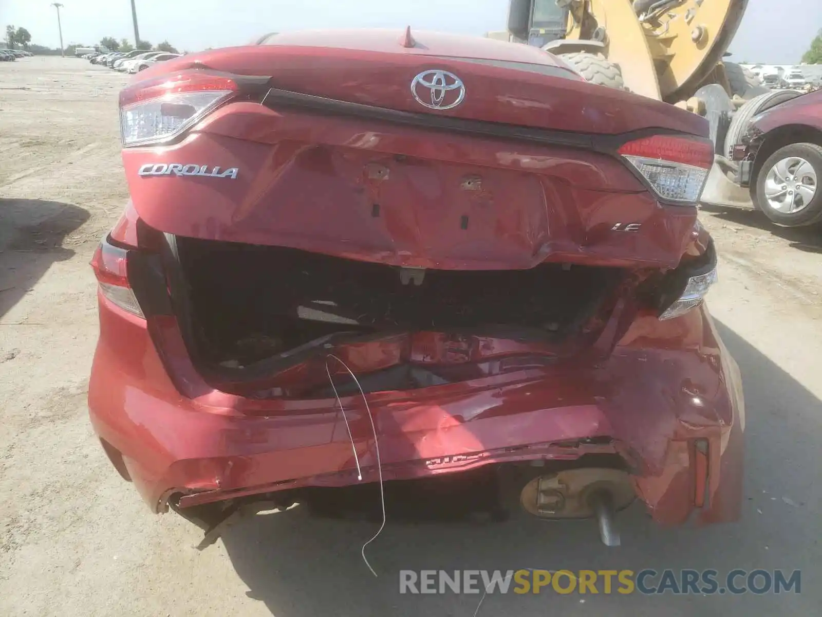 9 Photograph of a damaged car JTDEPRAE5LJ085285 TOYOTA COROLLA 2020