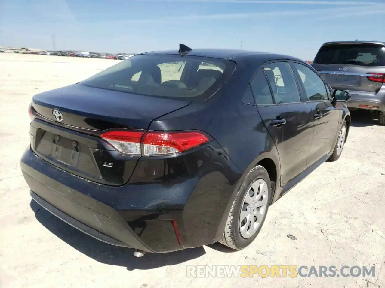 4 Photograph of a damaged car JTDEPRAE5LJ086646 TOYOTA COROLLA 2020