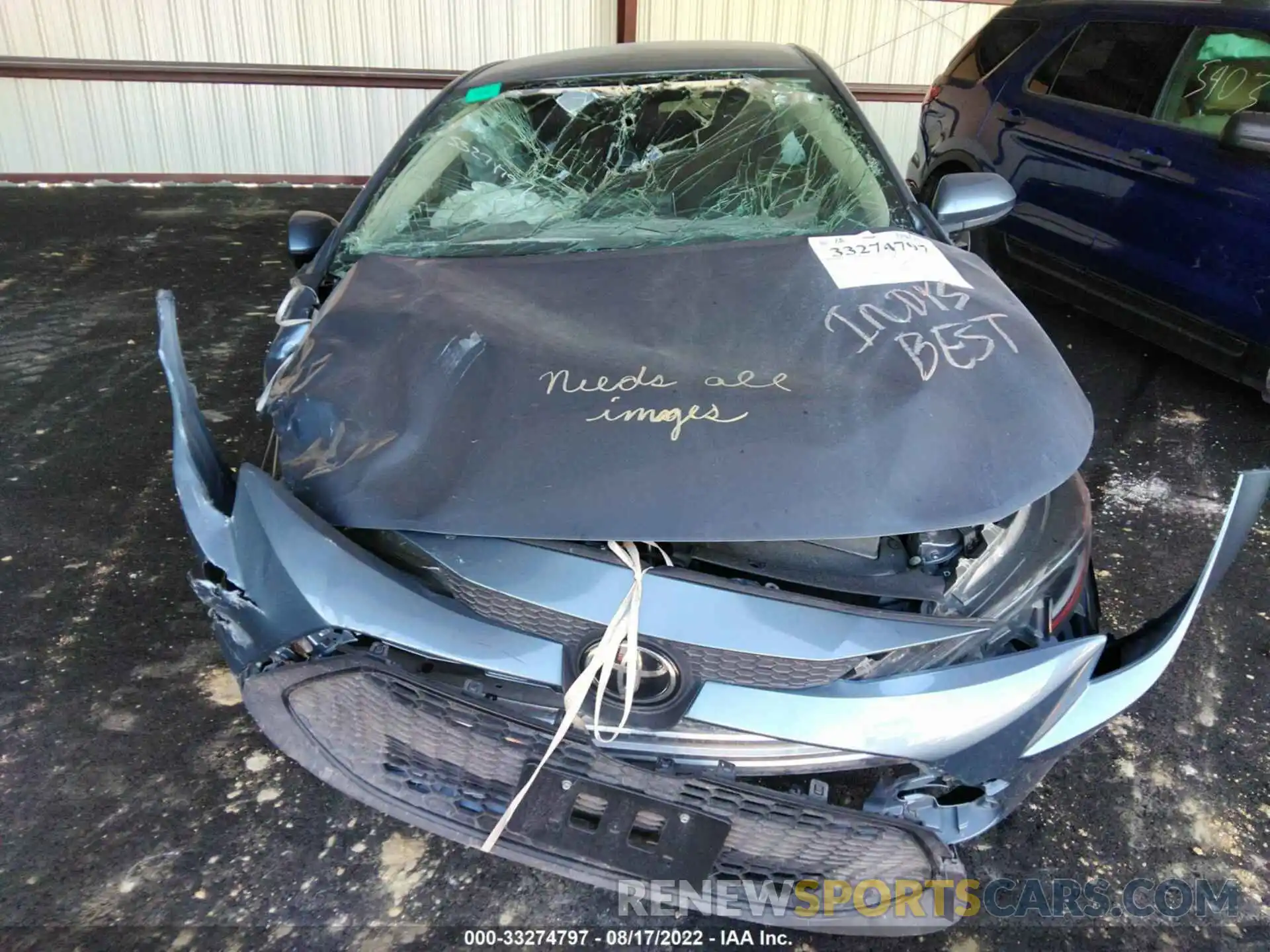 6 Photograph of a damaged car JTDEPRAE5LJ087635 TOYOTA COROLLA 2020