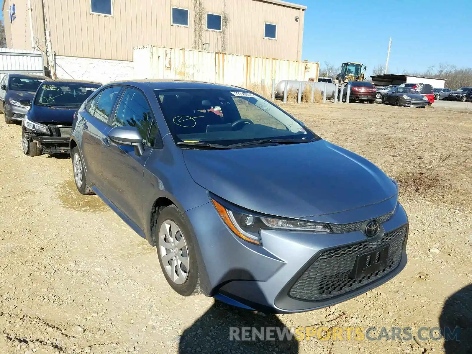 1 Photograph of a damaged car JTDEPRAE5LJ088204 TOYOTA COROLLA 2020