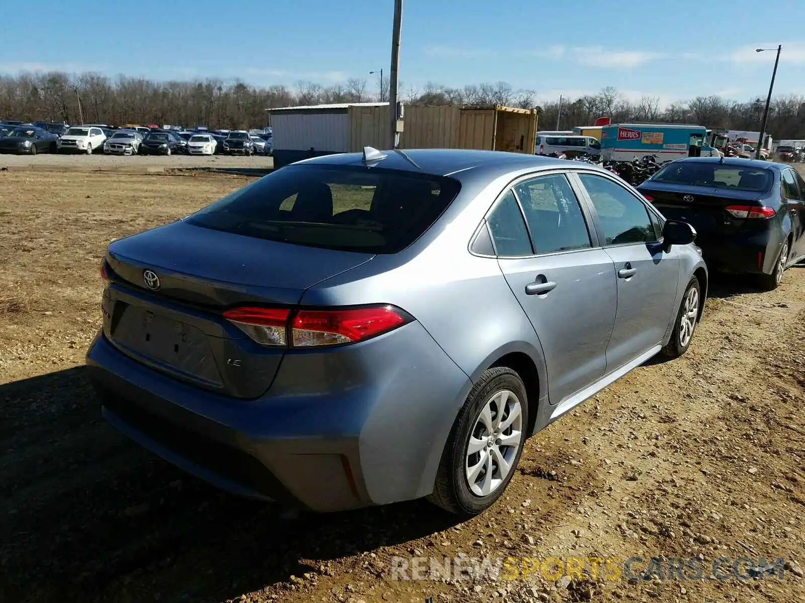 4 Photograph of a damaged car JTDEPRAE5LJ088204 TOYOTA COROLLA 2020