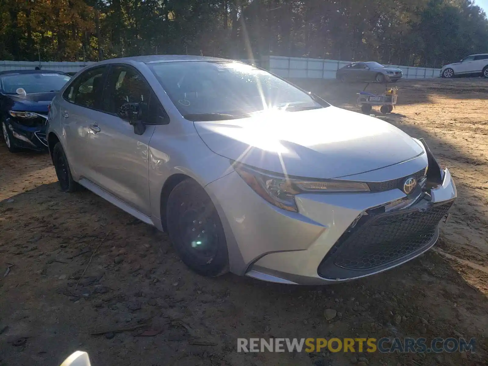 1 Photograph of a damaged car JTDEPRAE5LJ089532 TOYOTA COROLLA 2020