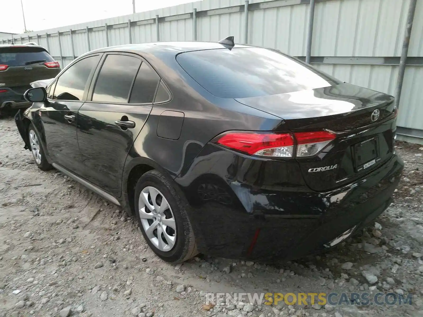 3 Photograph of a damaged car JTDEPRAE5LJ090552 TOYOTA COROLLA 2020