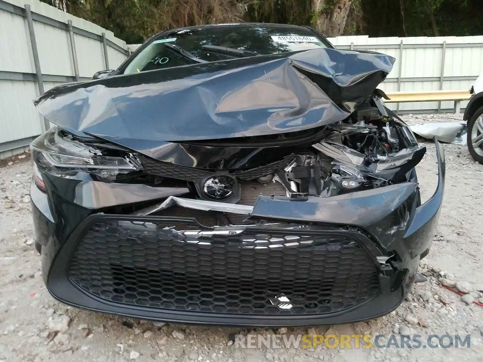 9 Photograph of a damaged car JTDEPRAE5LJ090552 TOYOTA COROLLA 2020