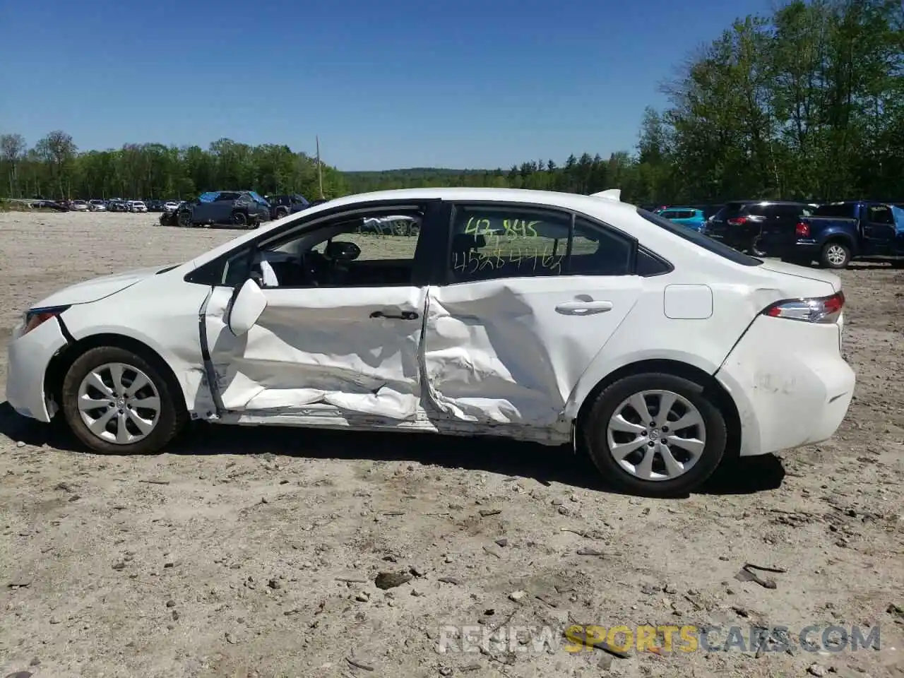 9 Photograph of a damaged car JTDEPRAE5LJ090616 TOYOTA COROLLA 2020