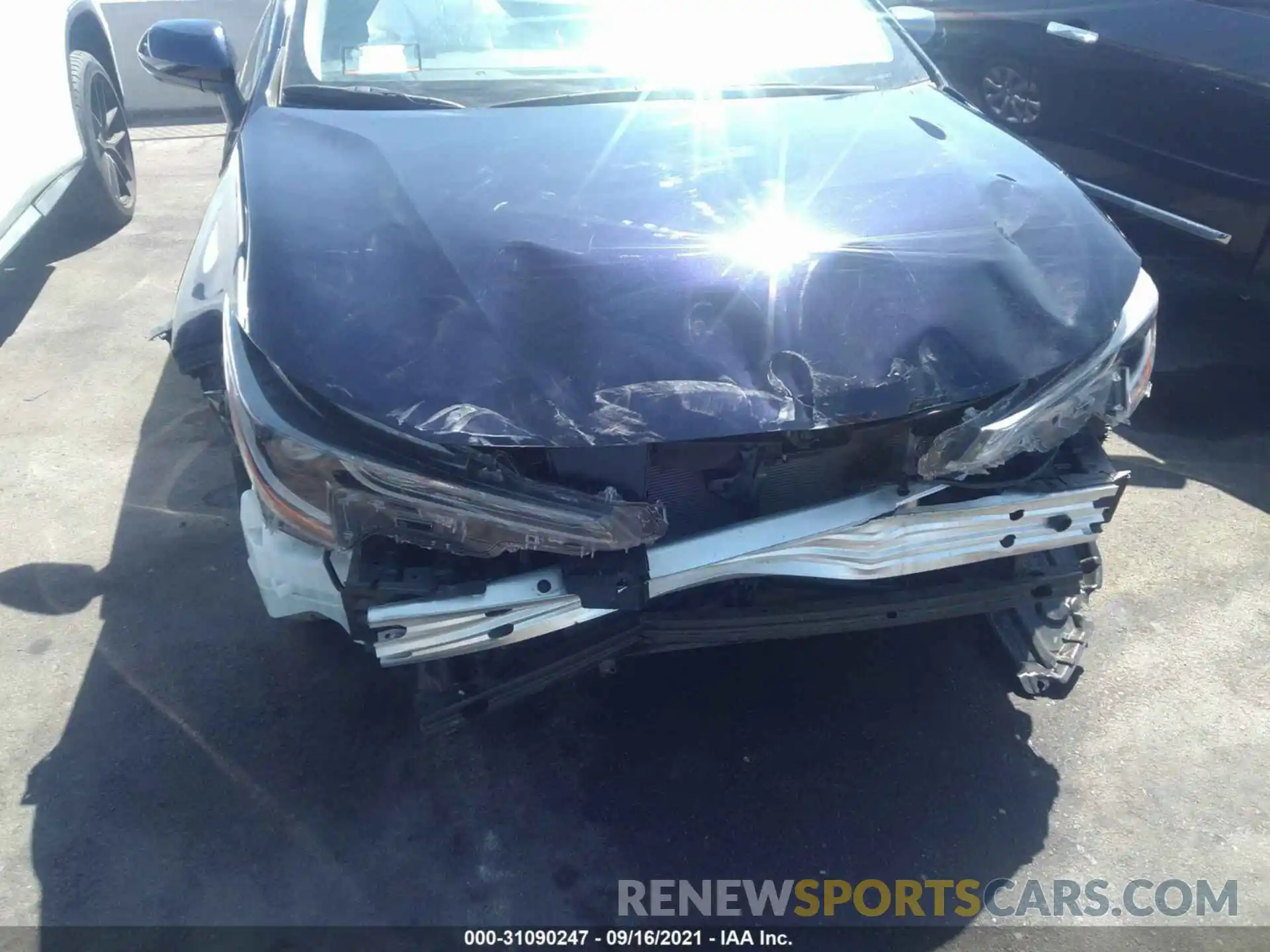 6 Photograph of a damaged car JTDEPRAE5LJ093502 TOYOTA COROLLA 2020