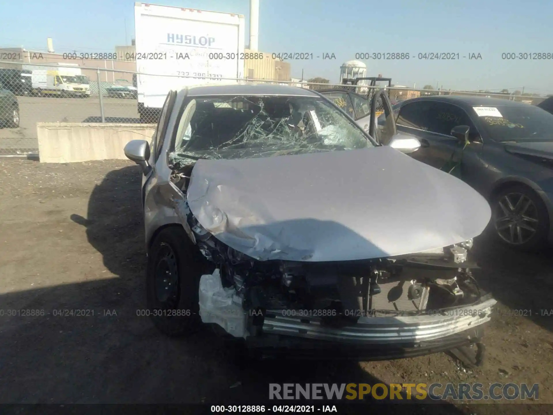 6 Photograph of a damaged car JTDEPRAE5LJ093838 TOYOTA COROLLA 2020