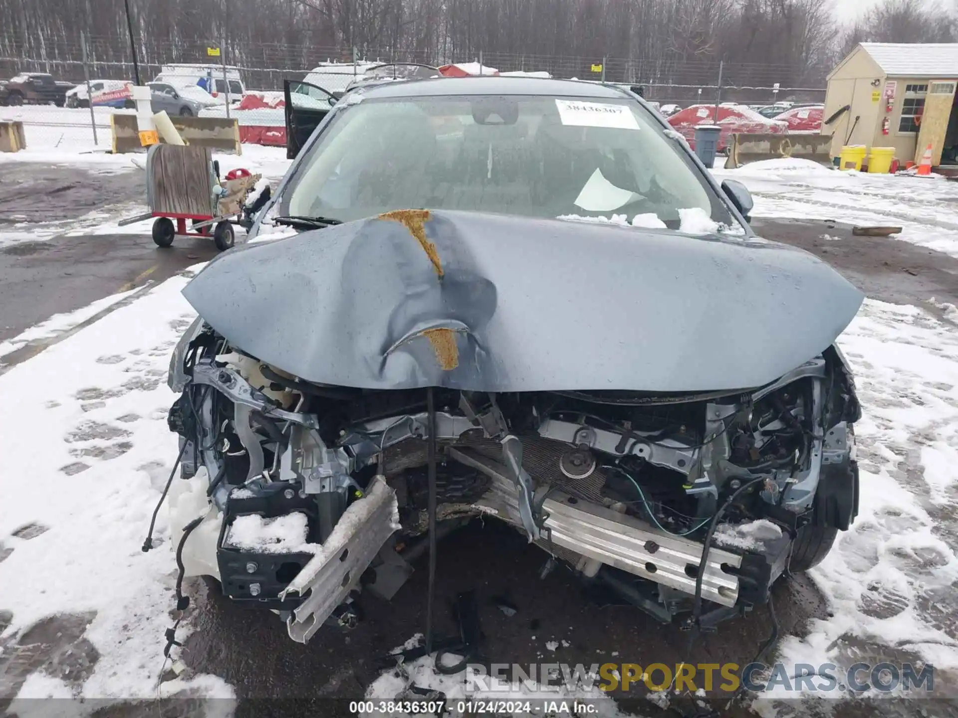 13 Photograph of a damaged car JTDEPRAE5LJ096142 TOYOTA COROLLA 2020