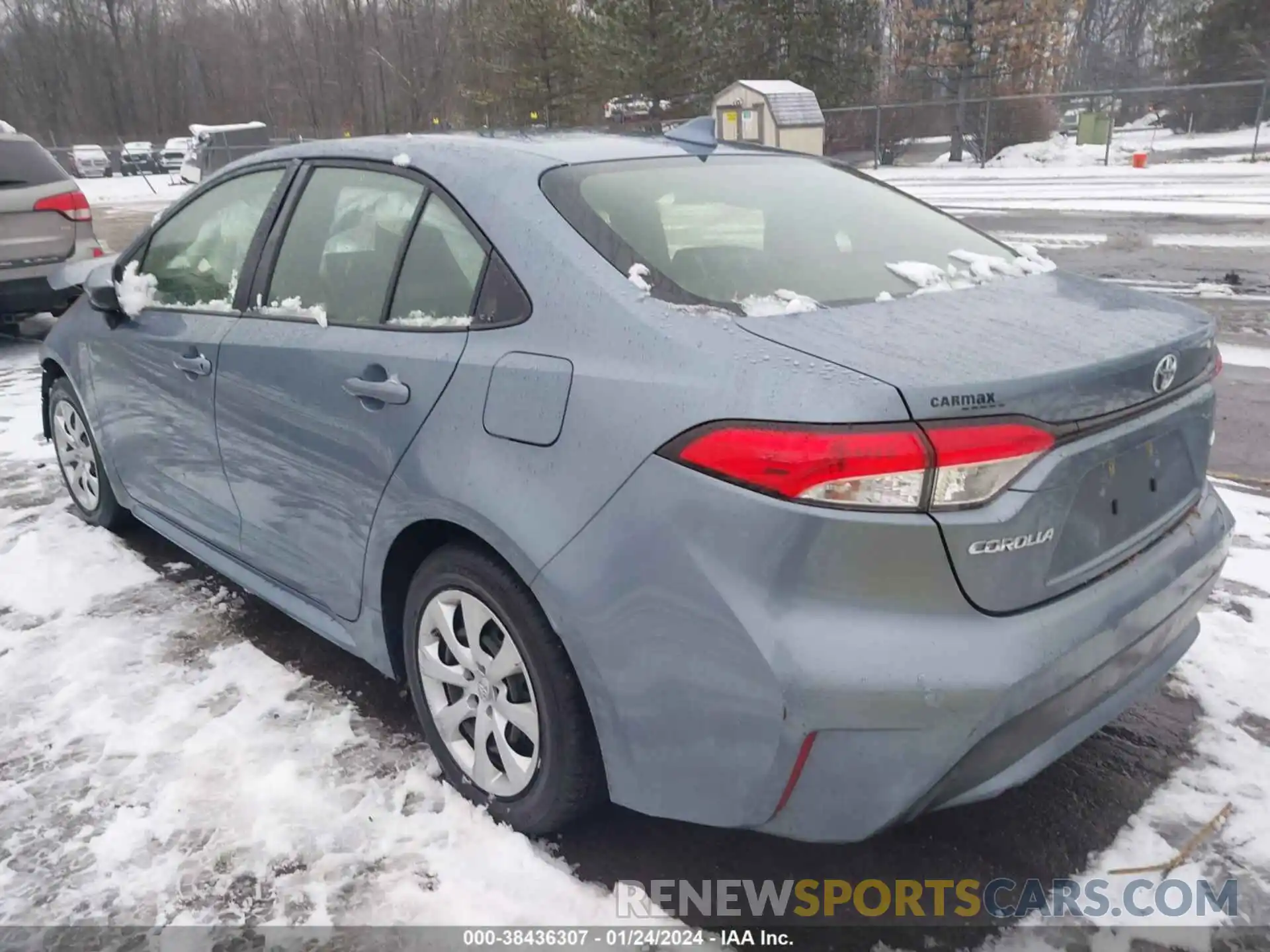 3 Photograph of a damaged car JTDEPRAE5LJ096142 TOYOTA COROLLA 2020