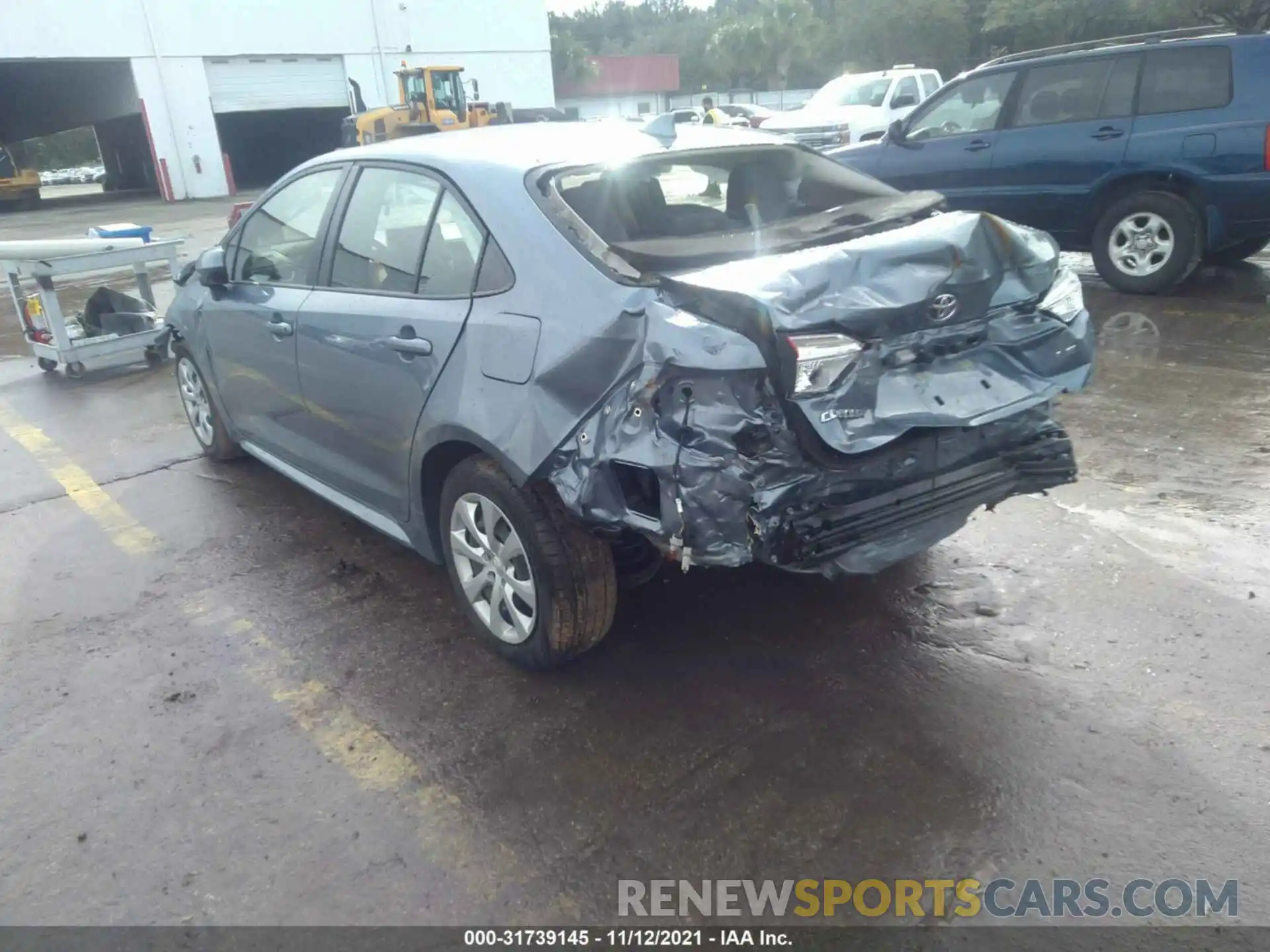 3 Photograph of a damaged car JTDEPRAE5LJ096903 TOYOTA COROLLA 2020