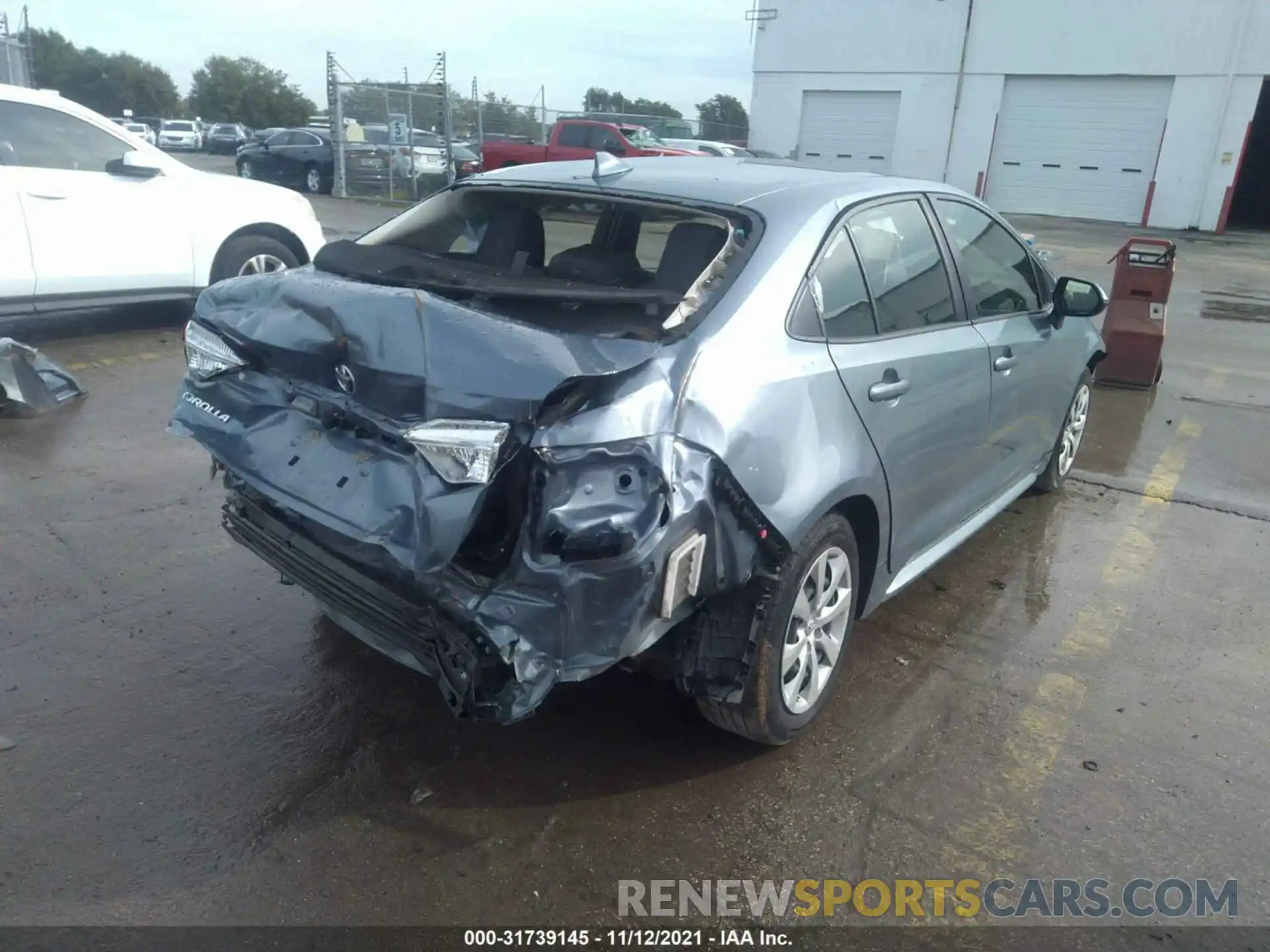 4 Photograph of a damaged car JTDEPRAE5LJ096903 TOYOTA COROLLA 2020