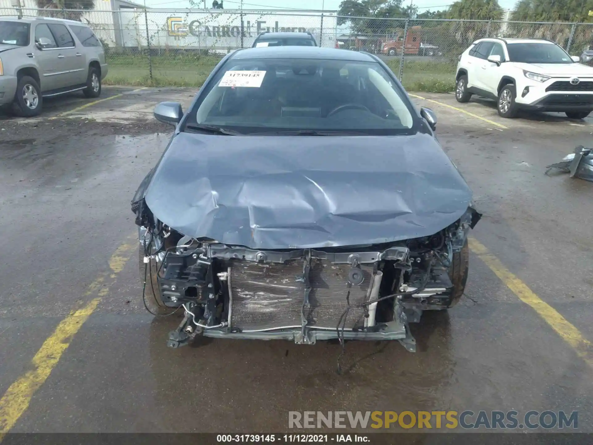 6 Photograph of a damaged car JTDEPRAE5LJ096903 TOYOTA COROLLA 2020