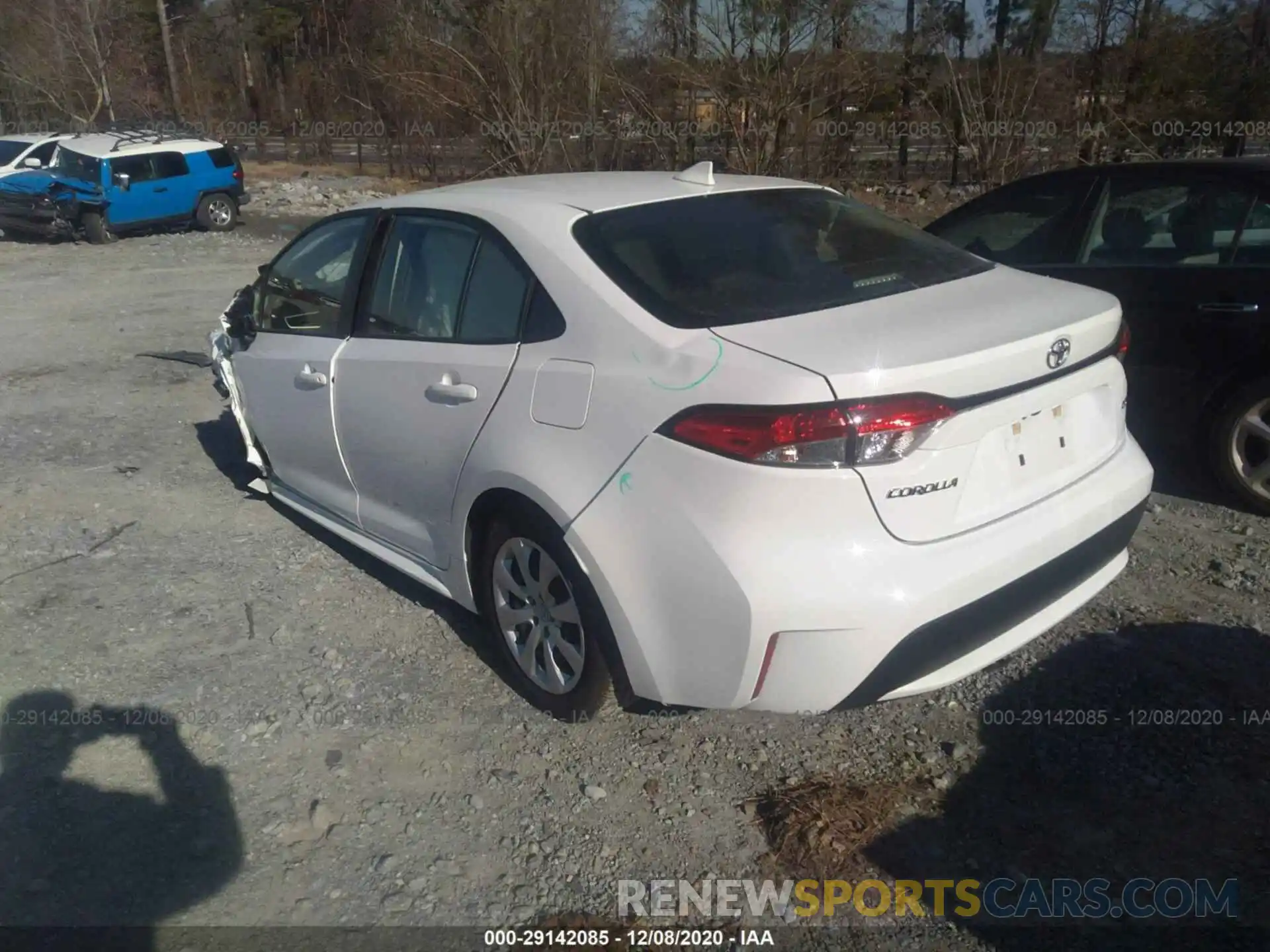 3 Photograph of a damaged car JTDEPRAE5LJ097386 TOYOTA COROLLA 2020