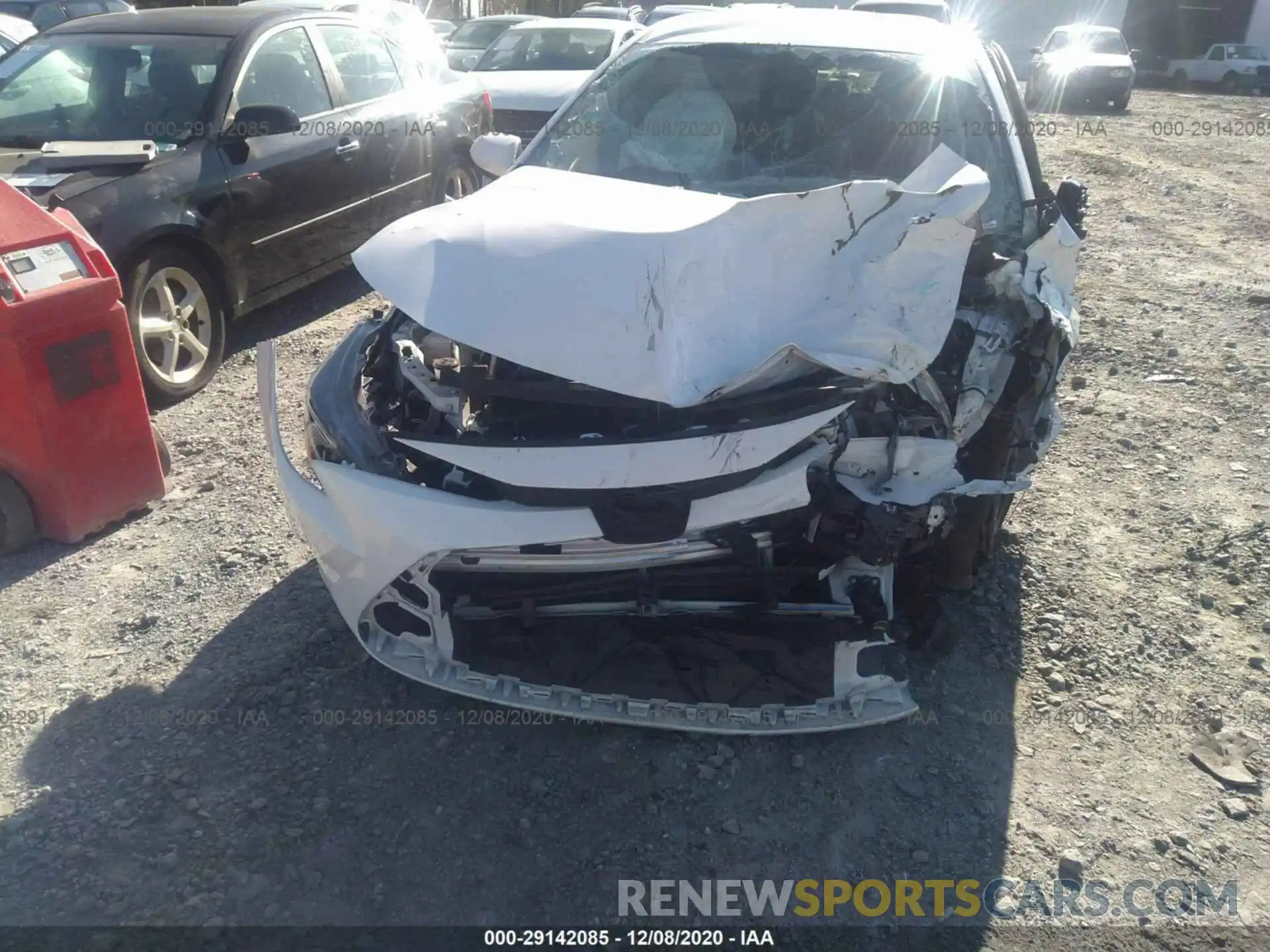 6 Photograph of a damaged car JTDEPRAE5LJ097386 TOYOTA COROLLA 2020