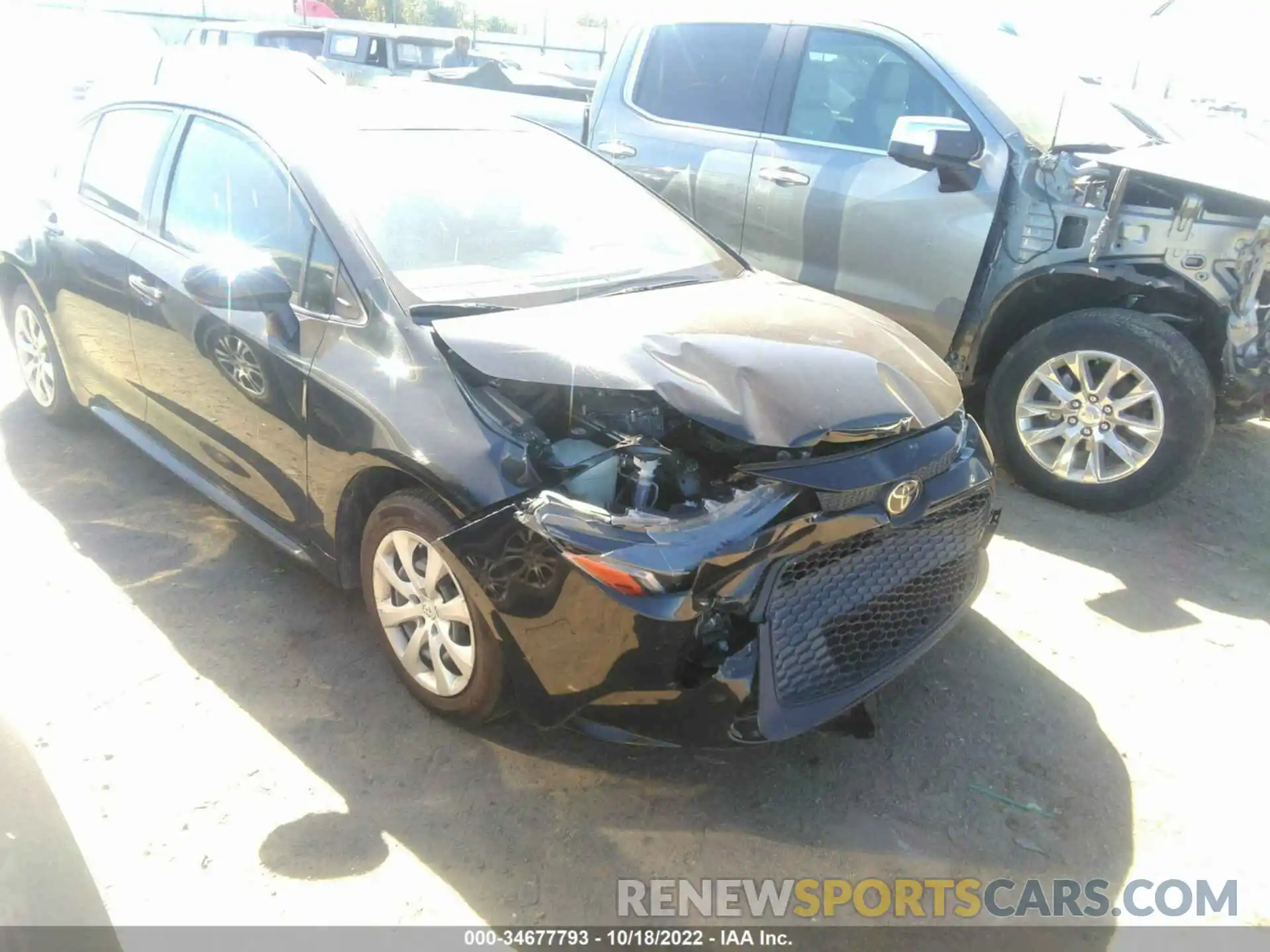 6 Photograph of a damaged car JTDEPRAE5LJ097520 TOYOTA COROLLA 2020