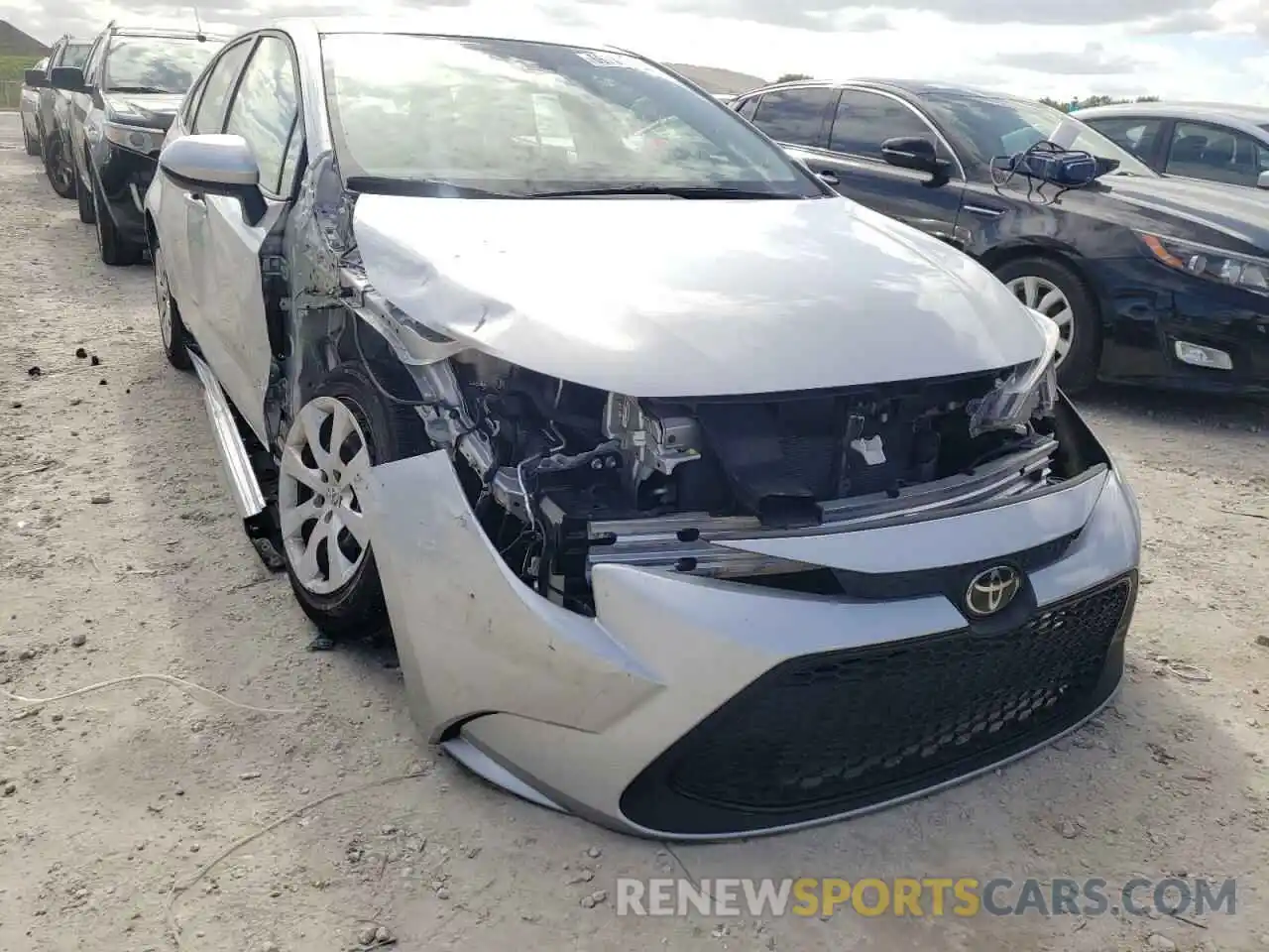 9 Photograph of a damaged car JTDEPRAE5LJ102568 TOYOTA COROLLA 2020