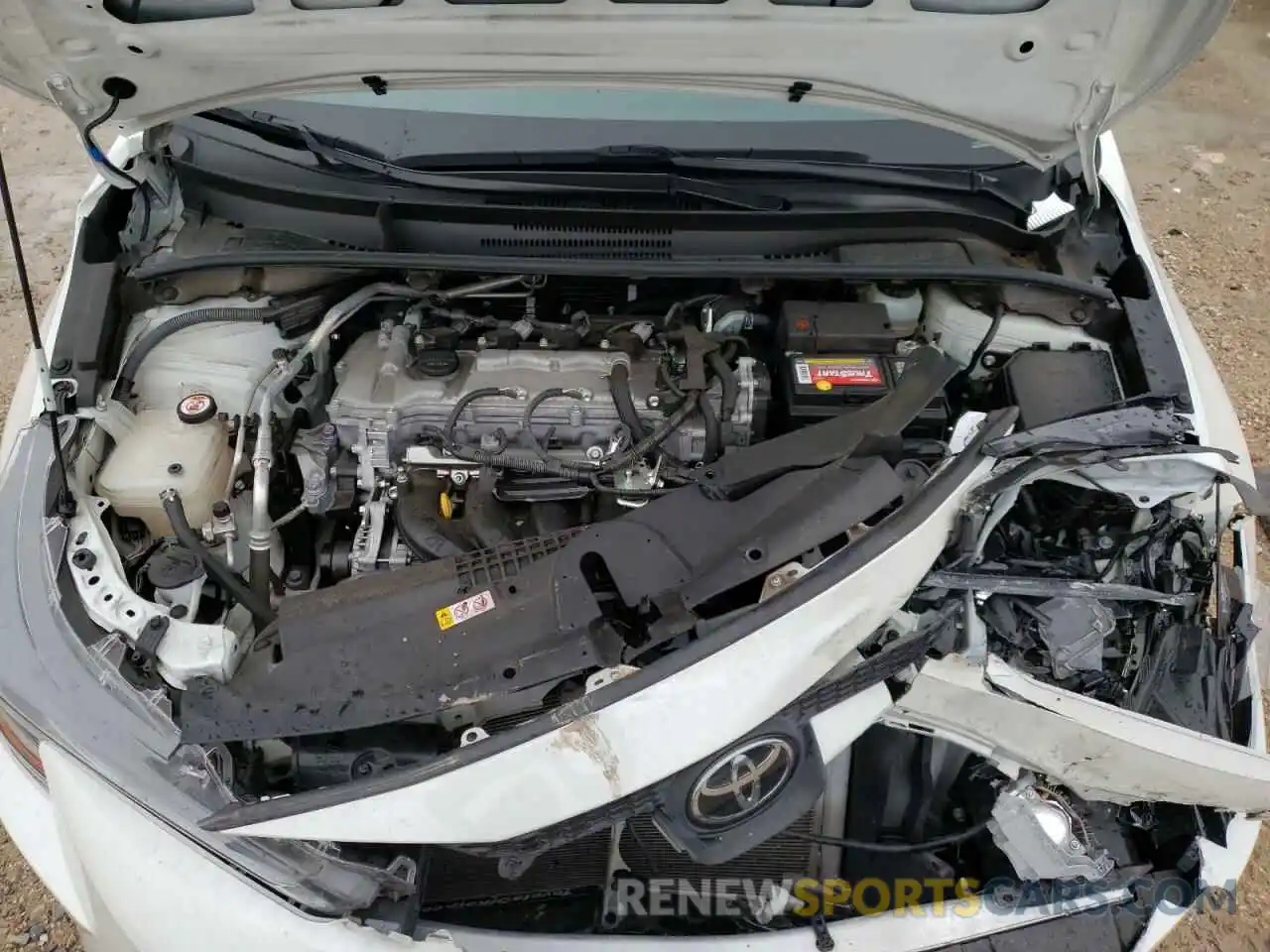 7 Photograph of a damaged car JTDEPRAE5LJ103008 TOYOTA COROLLA 2020