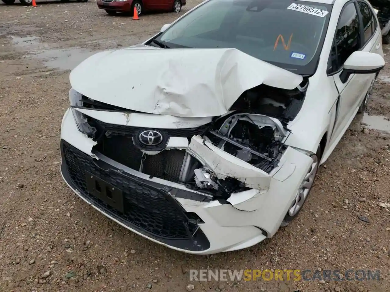 9 Photograph of a damaged car JTDEPRAE5LJ103008 TOYOTA COROLLA 2020