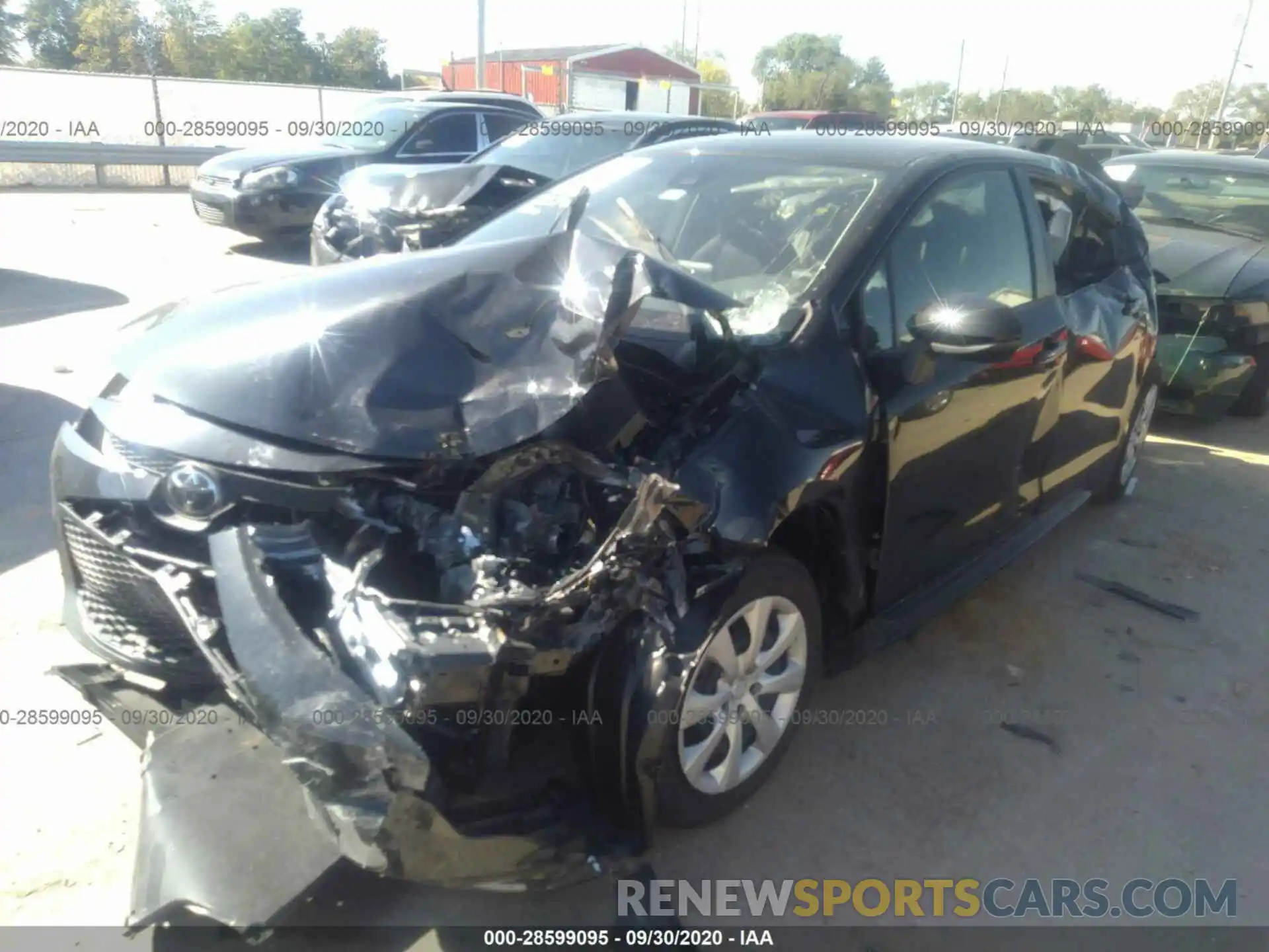 6 Photograph of a damaged car JTDEPRAE5LJ106636 TOYOTA COROLLA 2020