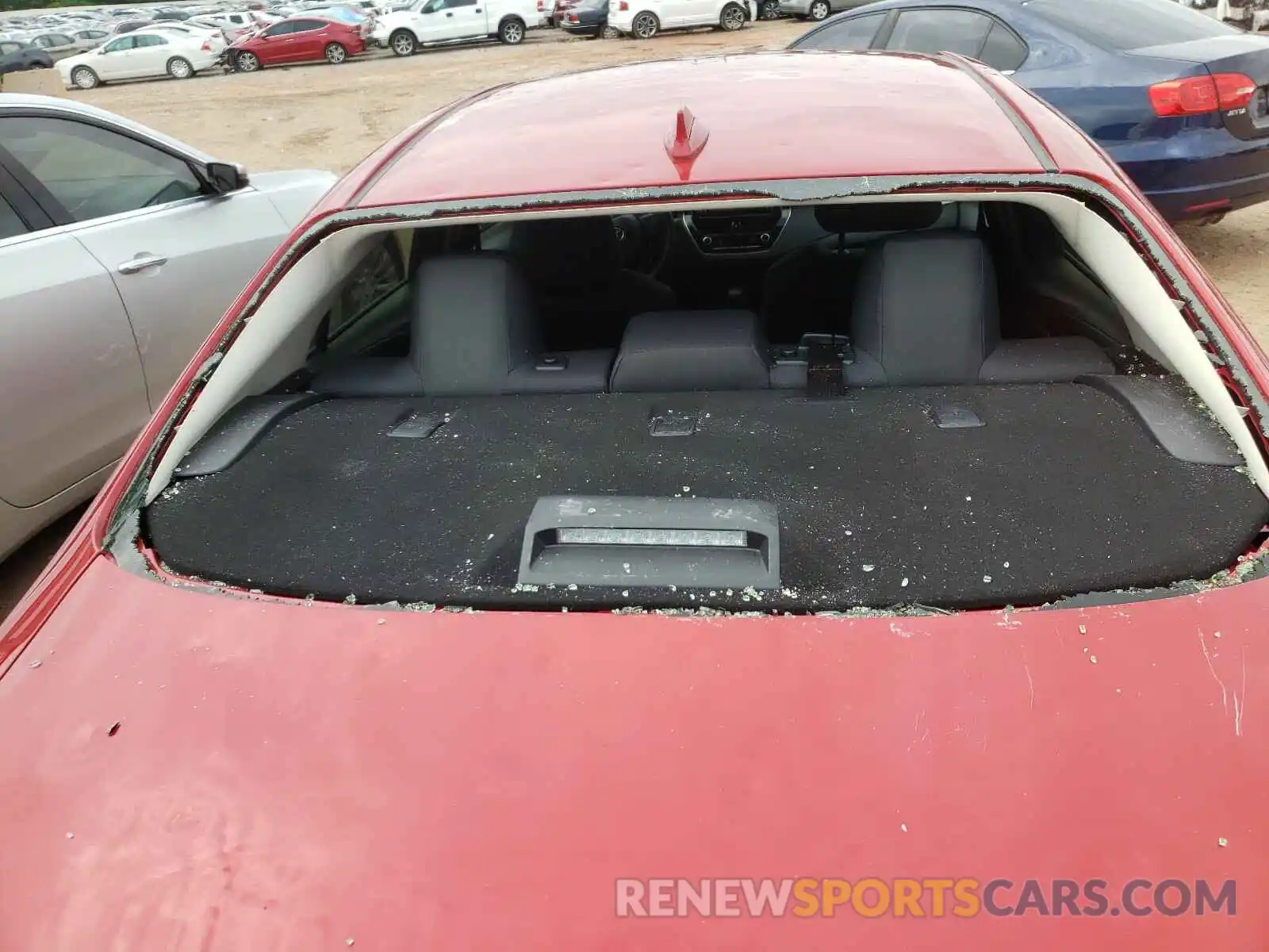 9 Photograph of a damaged car JTDEPRAE5LJ106751 TOYOTA COROLLA 2020