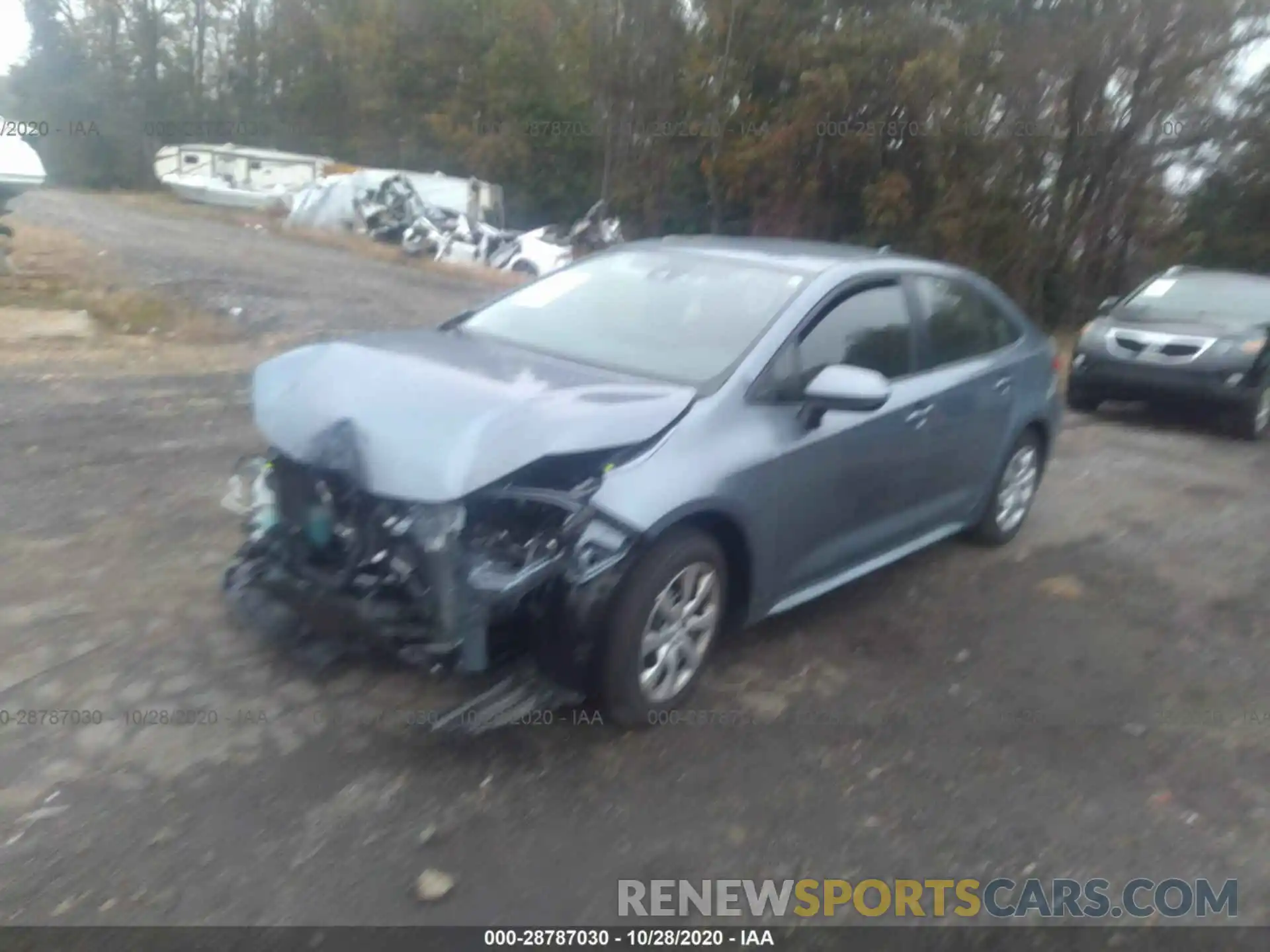 2 Photograph of a damaged car JTDEPRAE5LJ108905 TOYOTA COROLLA 2020