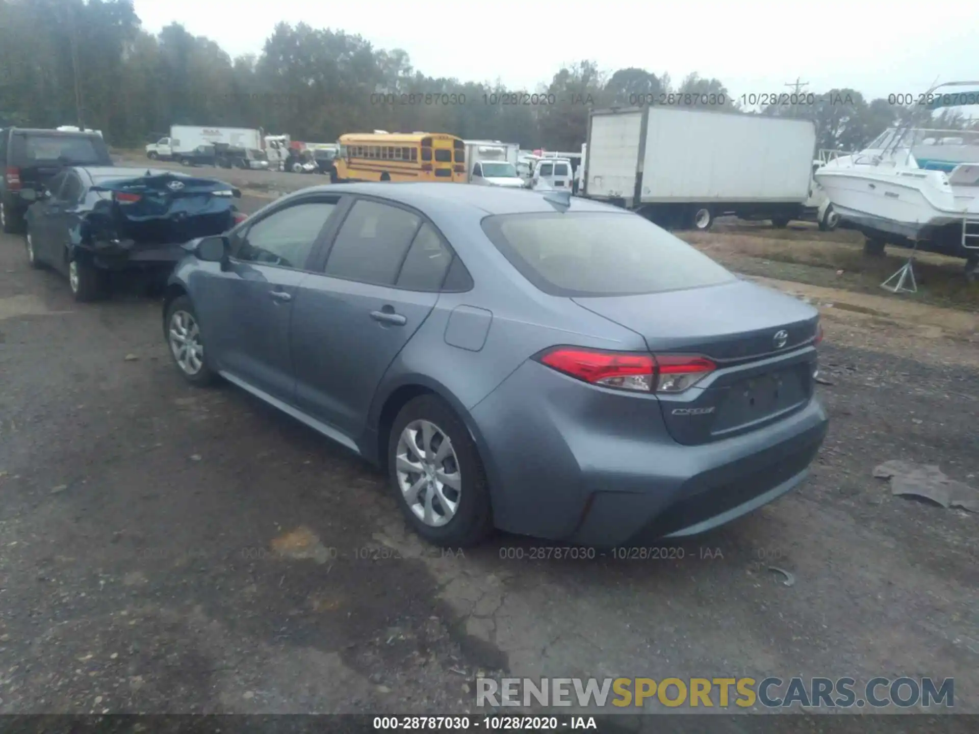 3 Photograph of a damaged car JTDEPRAE5LJ108905 TOYOTA COROLLA 2020