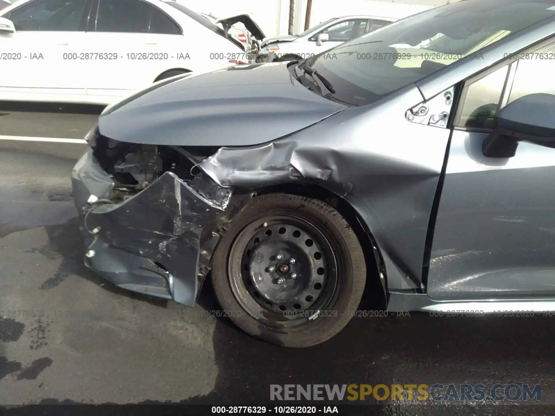 6 Photograph of a damaged car JTDEPRAE5LJ110525 TOYOTA COROLLA 2020