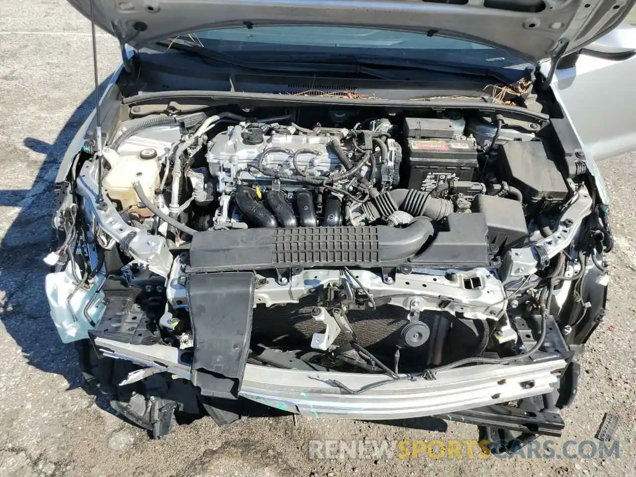 11 Photograph of a damaged car JTDEPRAE5LJ111030 TOYOTA COROLLA 2020