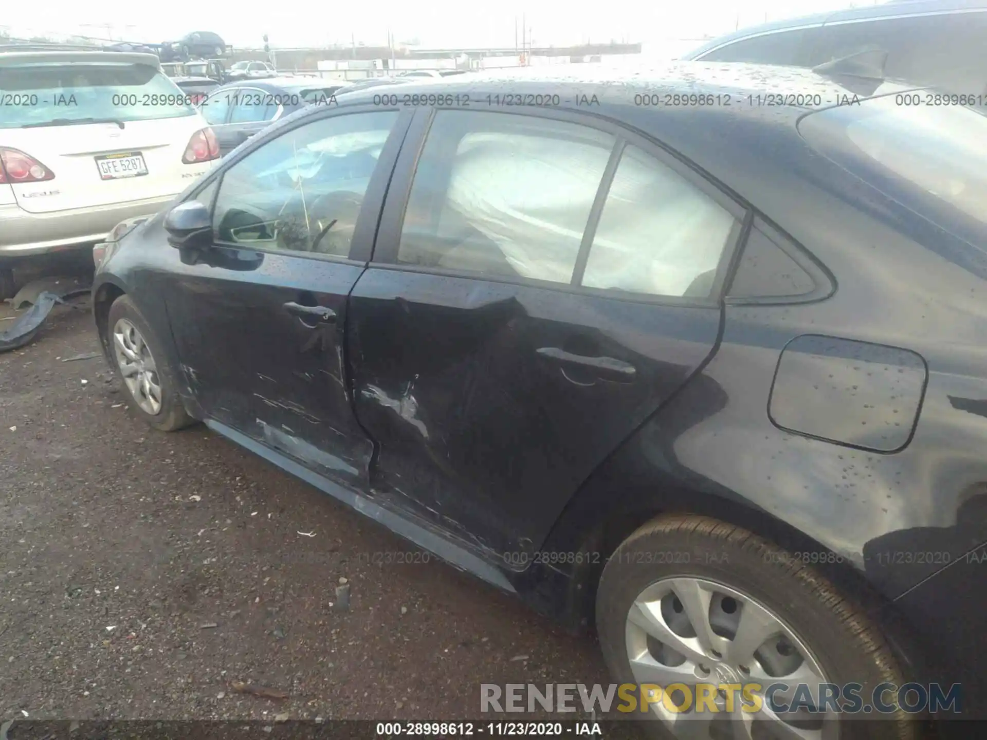 6 Photograph of a damaged car JTDEPRAE5LJ112338 TOYOTA COROLLA 2020