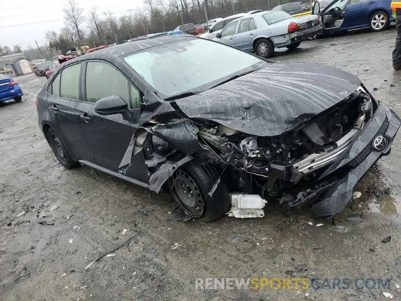 4 Photograph of a damaged car JTDEPRAE5LJ113361 TOYOTA COROLLA 2020