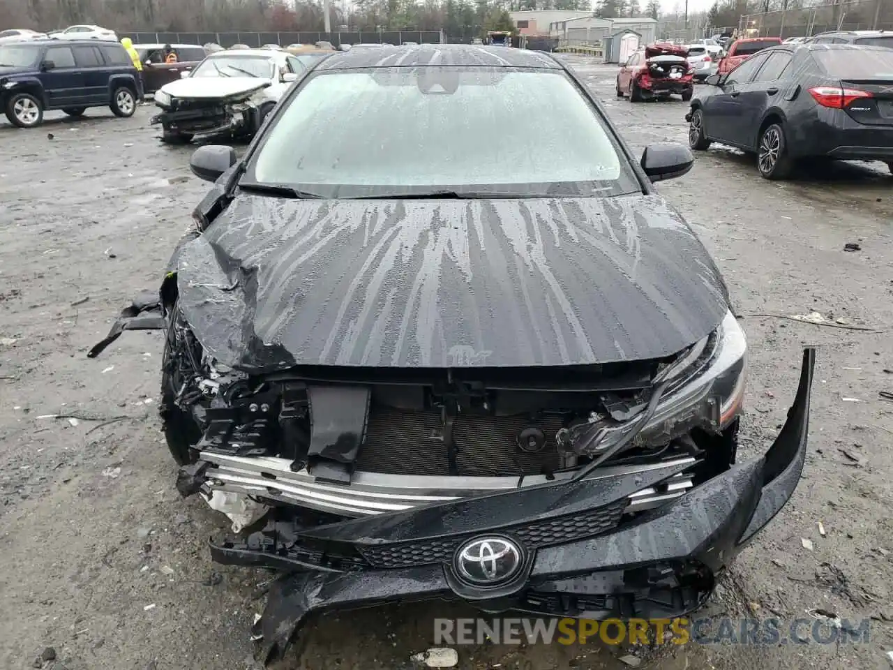 5 Photograph of a damaged car JTDEPRAE5LJ113361 TOYOTA COROLLA 2020