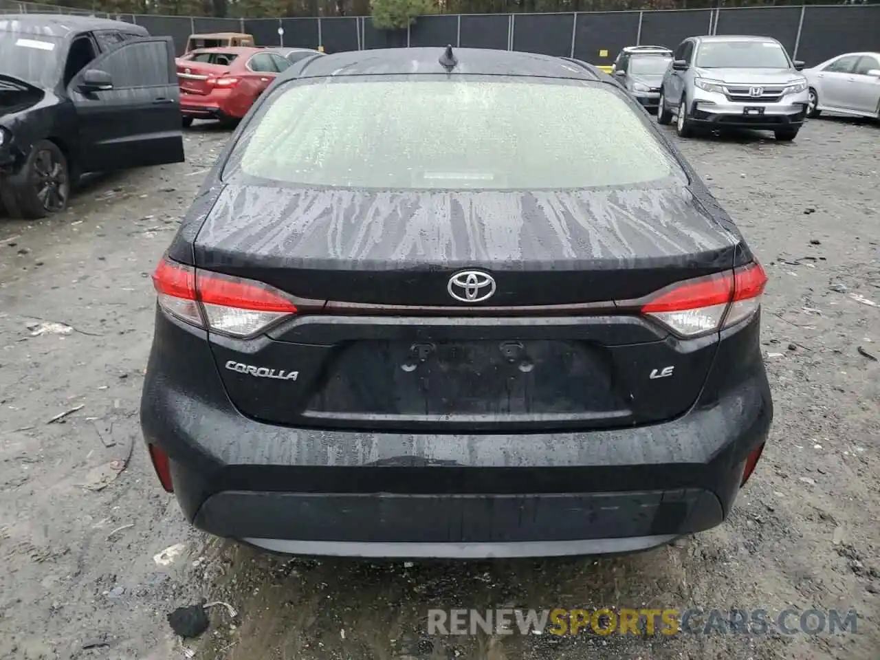 6 Photograph of a damaged car JTDEPRAE5LJ113361 TOYOTA COROLLA 2020