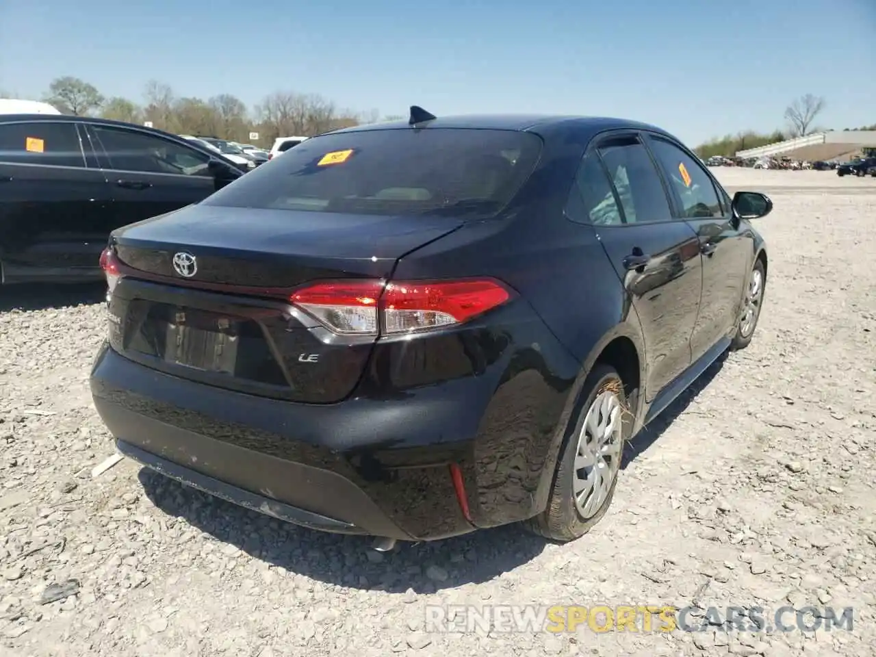 4 Photograph of a damaged car JTDEPRAE6LJ000566 TOYOTA COROLLA 2020