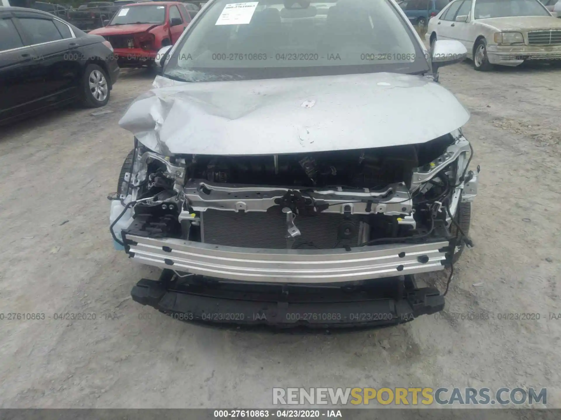 6 Photograph of a damaged car JTDEPRAE6LJ002964 TOYOTA COROLLA 2020