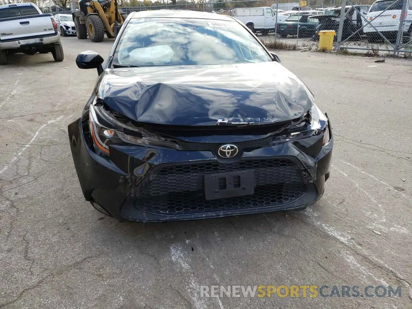 9 Photograph of a damaged car JTDEPRAE6LJ004889 TOYOTA COROLLA 2020